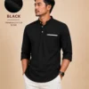 Kurta Suffian Premium Lengan 3/4