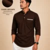 Kurta Suffian Premium Lengan 3/4