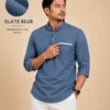 Kurta Suffian Premium Lengan 3/4